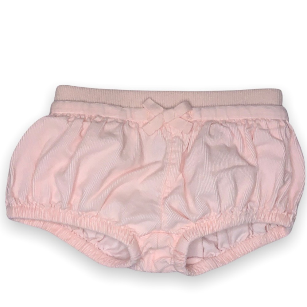 Baby Gap Cameo Pink Corduroy Bloomer Shorts Size 0-3 Months LIKE NEW